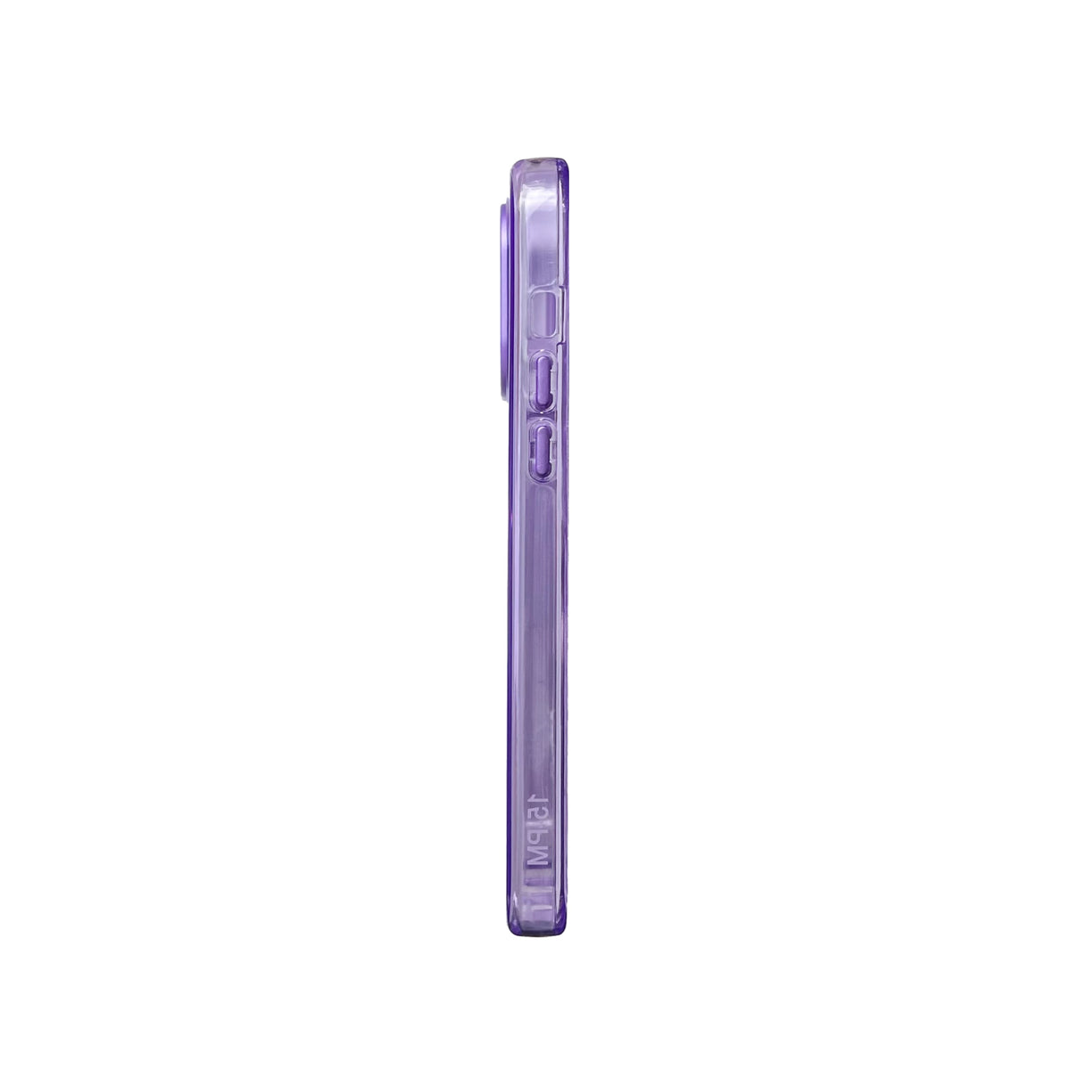 Apple iPhone 15 Pro Hoesje - Paars - Matte Hybrid Siliconen MagSafe Back Cover