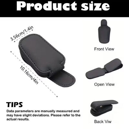 Casemania Car Sunglasses Holder 2 Pieces - Beige