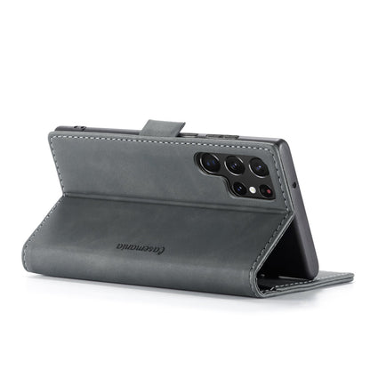 Samsung Galaxy S24 Ultra Hoesje - Shadow Gray - Dunne Bookcase