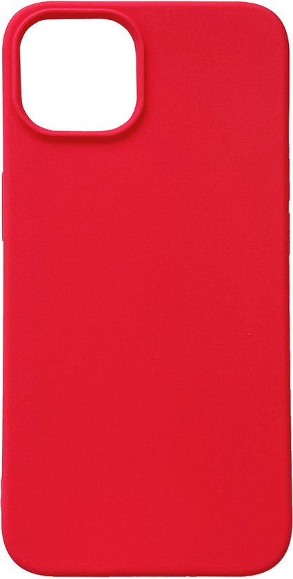 Apple iPhone 13 Hülle - Rot - Starkes Silikon Backcover