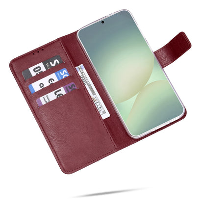 Samsung Galaxy S25 FE Case - Bordeaux - Wallet Case