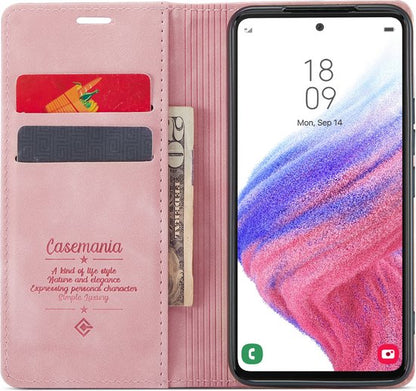 Oppo Reno 8 Lite Hoesje - Pale Pink - Dunne Bookcase