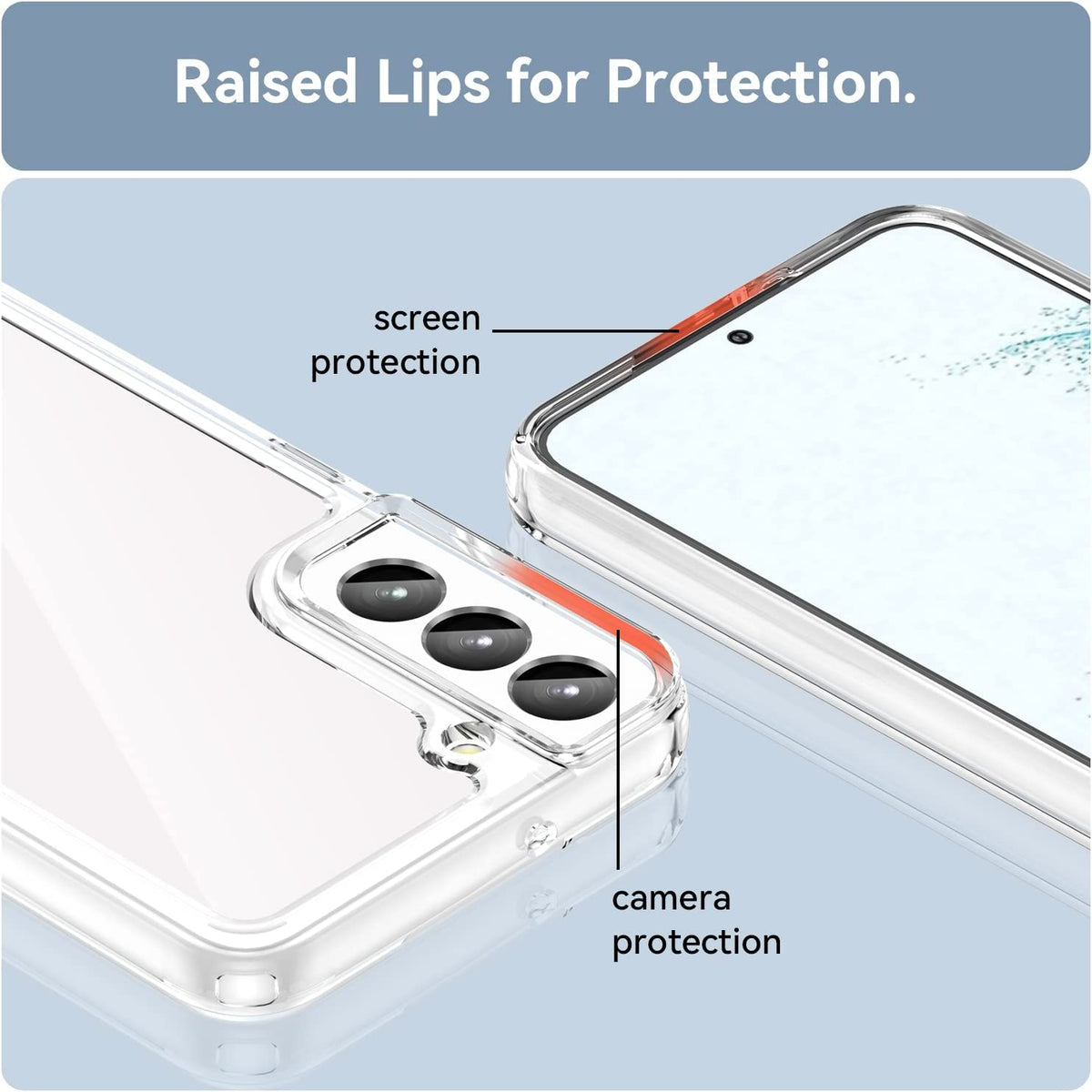 Coque Samsung Galaxy S24 Plus - Transparente - Étui arrière antichoc Armor