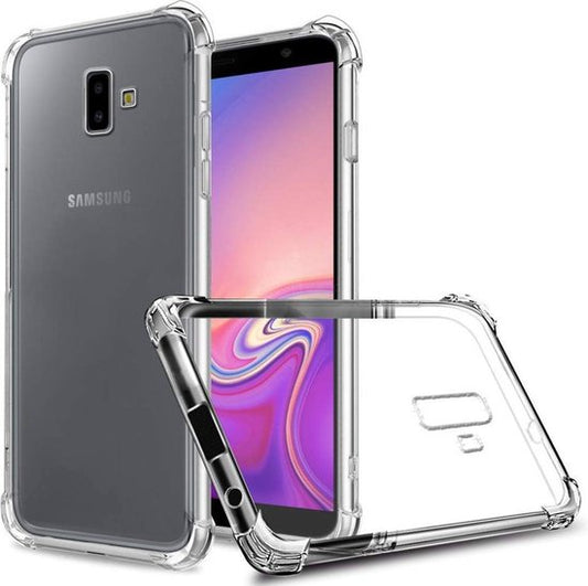Samsung Galaxy J6+ (2018) Hülle - Transparent - Stoßfestes Backcover