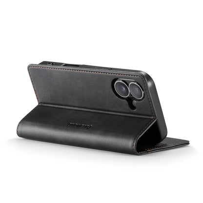Apple iPhone 17 Case - Charcoal Gray - Luxury Thin Wallet Case