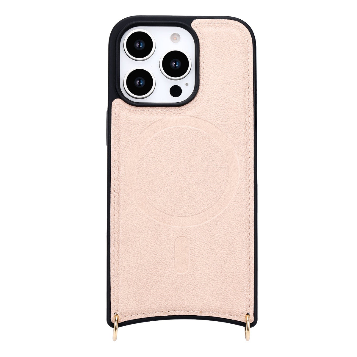 Apple iPhone 16 Pro Max Case - Pink - CM Amsterdam Back Cover with Phone Strap