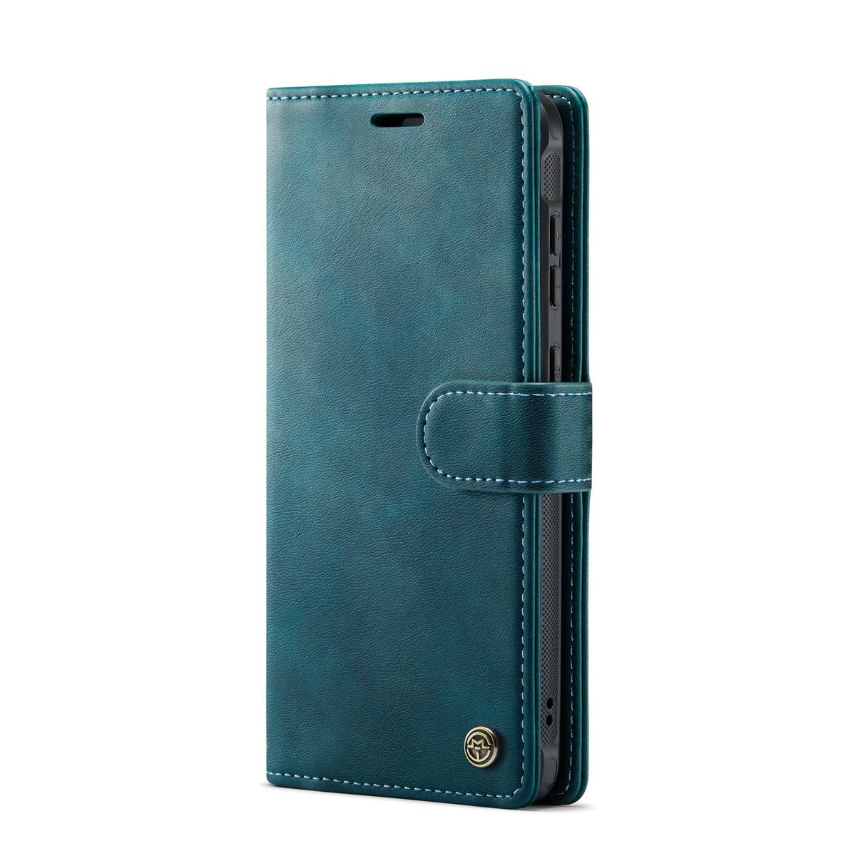 Samsung Galaxy S25 Edge Hoesje - Emerald Green - Luxe 2 in 1 MagSafe Bookcase