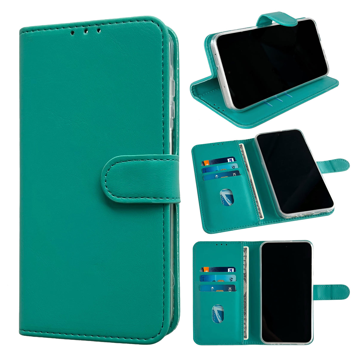 Samsung Galaxy A35 5G Hoesje - Turquoise - Bookcase