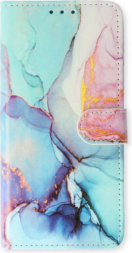 Apple iPhone 11 Hoesje - Marmer Nova - Print Bookcase