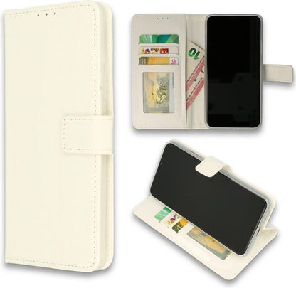 Samsung Galaxy A42 5G Hoesje - Wit - Bookcase