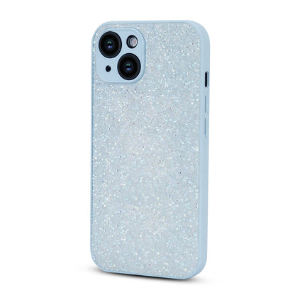 Apple iPhone 11 Hoesje - Blauw - Diamant Glitter Back Cover