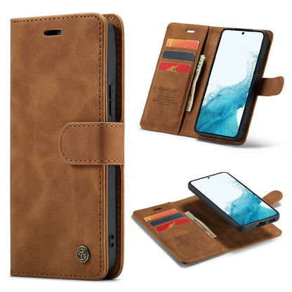 Samsung Galaxy S25 FE Hoesje - Sienna Brown - 2 in 1 Bookcase