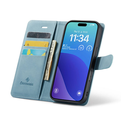 Apple iPhone 16 Pro Case - Aqua Blue - 2-in-1 Wallet Case