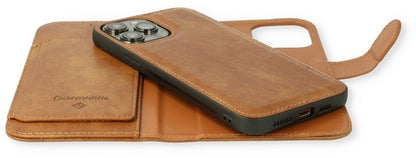 Apple iPhone 11 Case - Brown - 2-in-1 Wallet Case with 10 Card Slots
