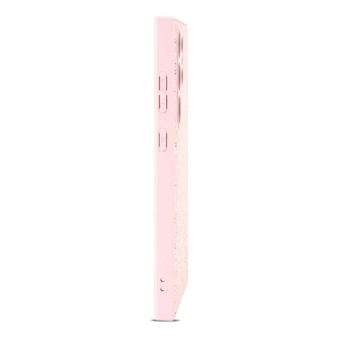 Samsung Galaxy S25 Ultra Hoesje - Roze - Diamant Glitter Back Cover