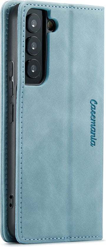 Samsung Galaxy S23 Plus Hoesje - Aqua Blue - Dunne Bookcase