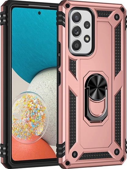 Samsung Galaxy A53 5G Hoesje - Roségoud - Armor Kickstand Back Cover