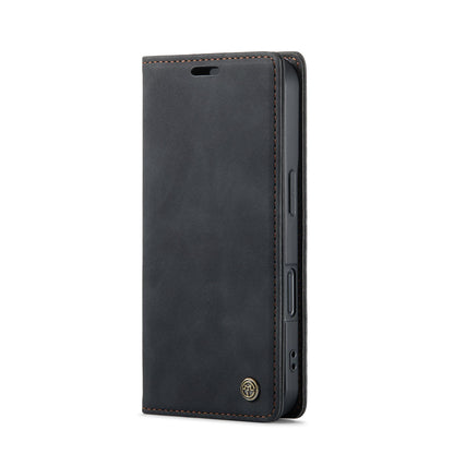 Apple iPhone Air Hülle - Charcoal Gray - Schlanke Klapphülle mit Kartenfach