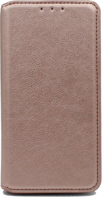 Samsung Galaxy S10 Hoesje - Rosegoud - Luxe Kunstlederen Portemonnee Bookcase