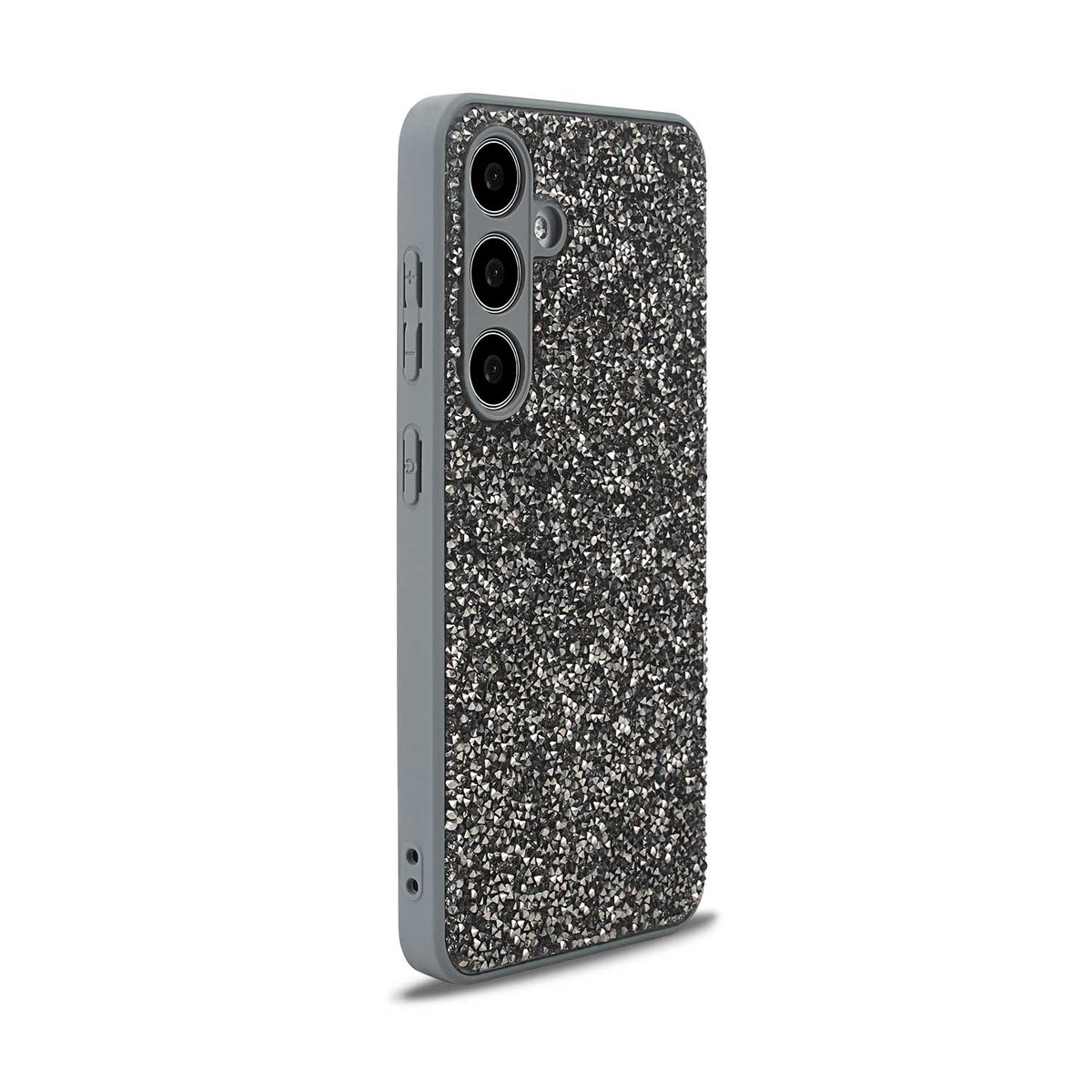 Samsung Galaxy A26 Hülle - Silber - Diamant-Glitzer-Backcover