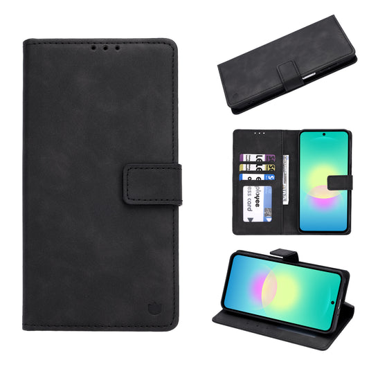 Samsung Galaxy A27 Hoesje - Charcoal Gray - Portemonnee Bookcase