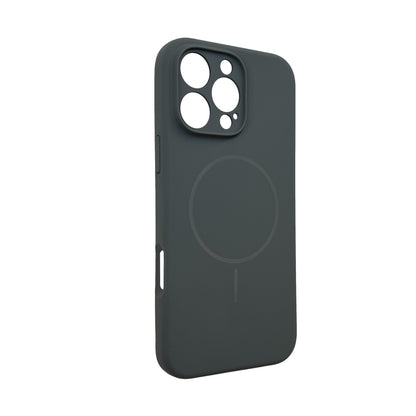 Apple iPhone 16 Pro Hoesje - Grijs - Liquid Siliconen MagSafe Back Cover