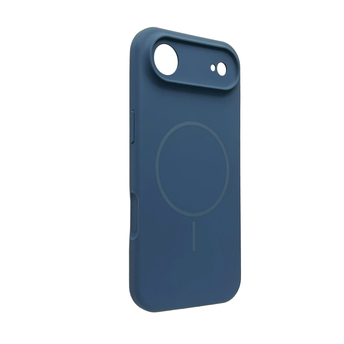 Apple iPhone Air Hoesje - Donker Blauw - Liquid Siliconen MagSafe Back Cover