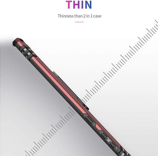 Samsung Galaxy S20 Plus Hoesje - Roségoud - Armor Kickstand Back Cover