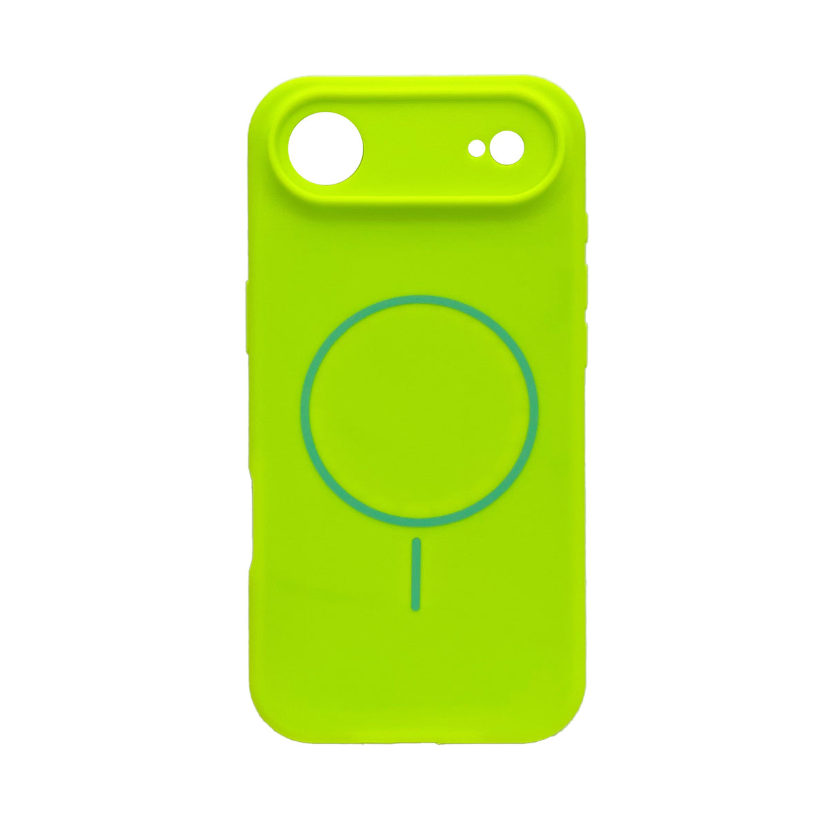Apple iPhone Air Hoesje - Lime Green - Liquid Siliconen MagSafe Back Cover