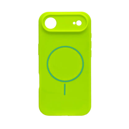 Apple iPhone Air Hoesje - Lime Green - Liquid Siliconen MagSafe Back Cover