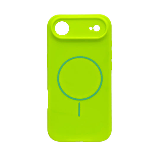 Apple iPhone Air Hülle - Lime Green - Liquid-Silikon-MagSafe-Backcover