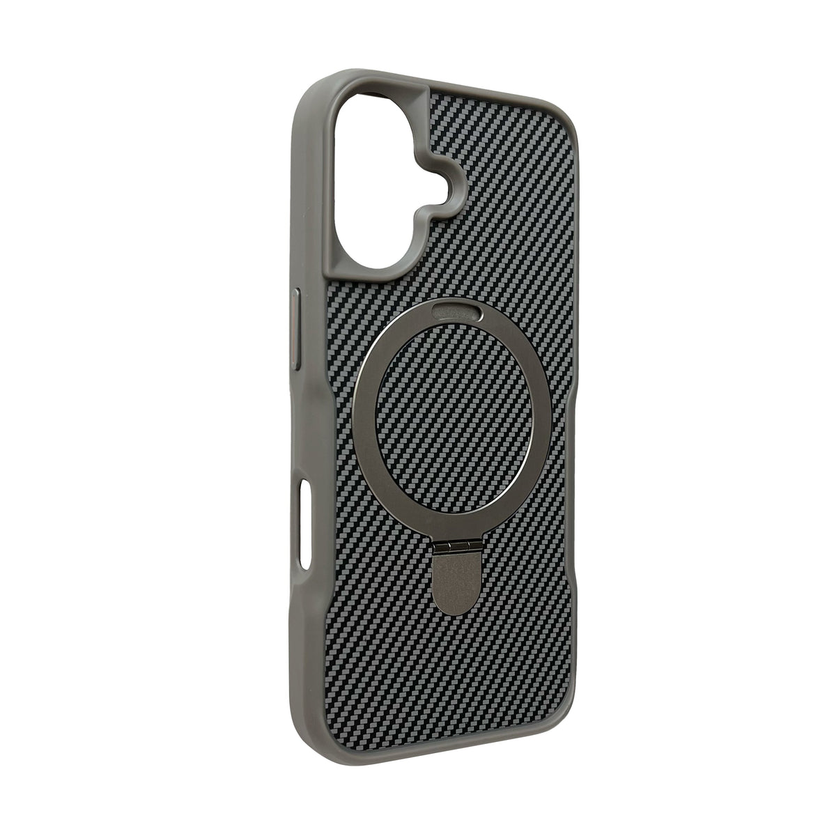 Apple iPhone 17 Case - Silver - Carbon MagSafe Back Cover