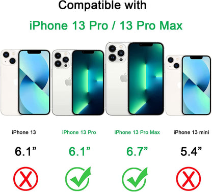Apple iPhone 13 Pro Lens Protector - Blauw - 1 Stuk