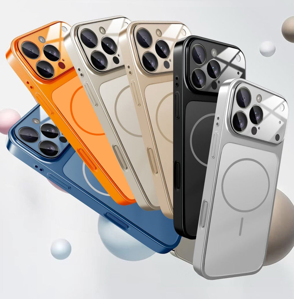 Samsung Galaxy A37 Hoesje - Oranje - Matte Siliconen MagSafe Back Cover