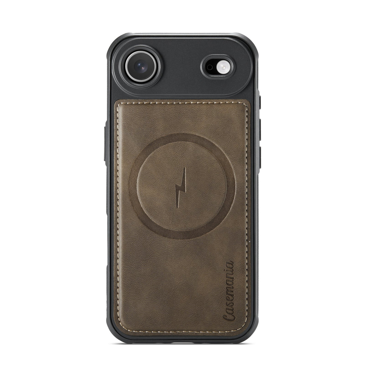 Apple iPhone Air Case - Mahogany Brown - Luxury 2-in-1 MagSafe Wallet Case