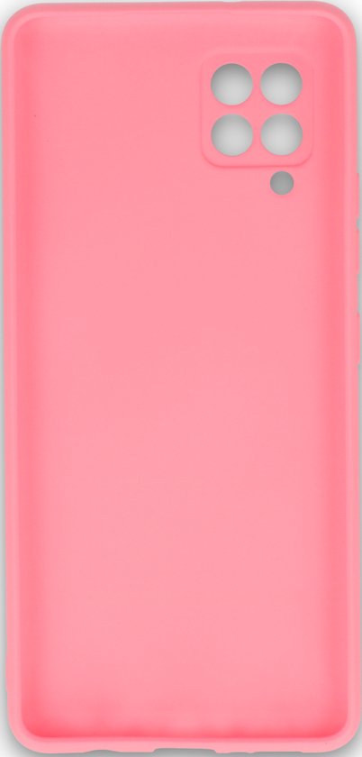 Samsung Galaxy A22 5G Hoesje - Roze - Siliconen Back Cover