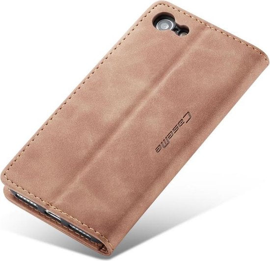 Apple iPhone 7 Case - Sienna Brown - Slim Wallet Case