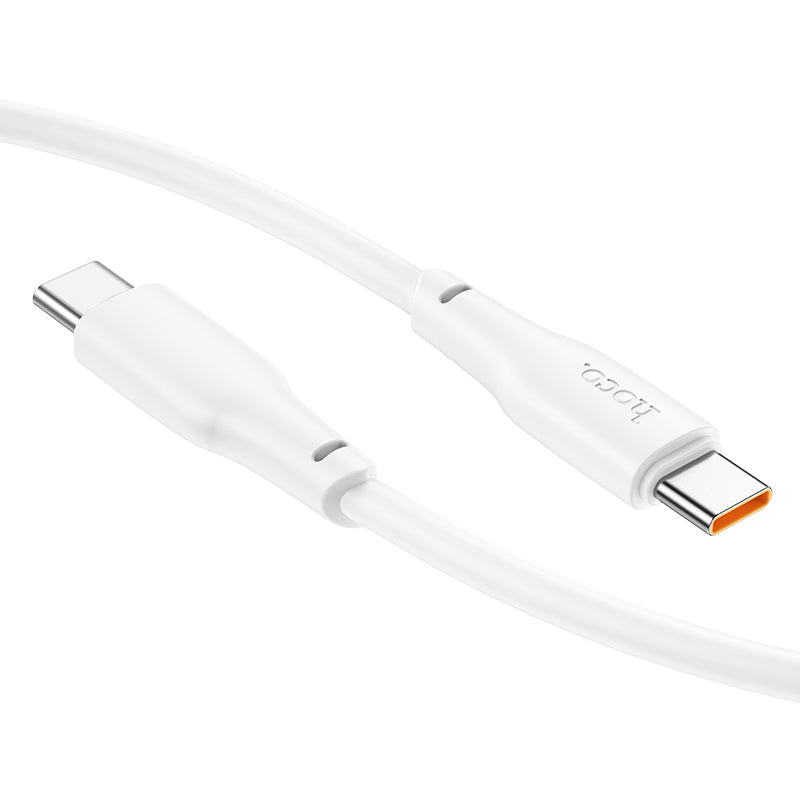 Hoco X93 Oplaad & Data Type C naar Type C Kabel - Geschikt voor USB-C Smartphones, Tablets, PC & Laptop