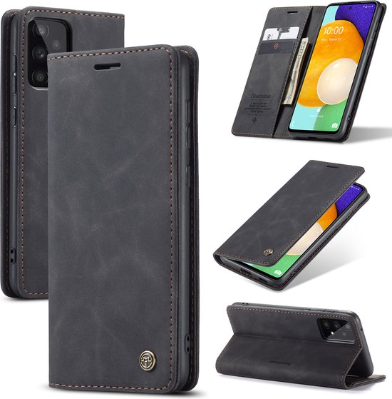 Samsung Galaxy A53 5G Hoesje - Charcoal Gray - Dunne Bookcase