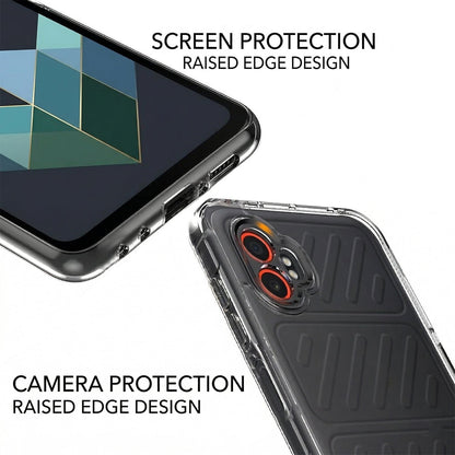 Samsung Galaxy XCover7 Pro Case - Clear - Anti-Shock Back Cover