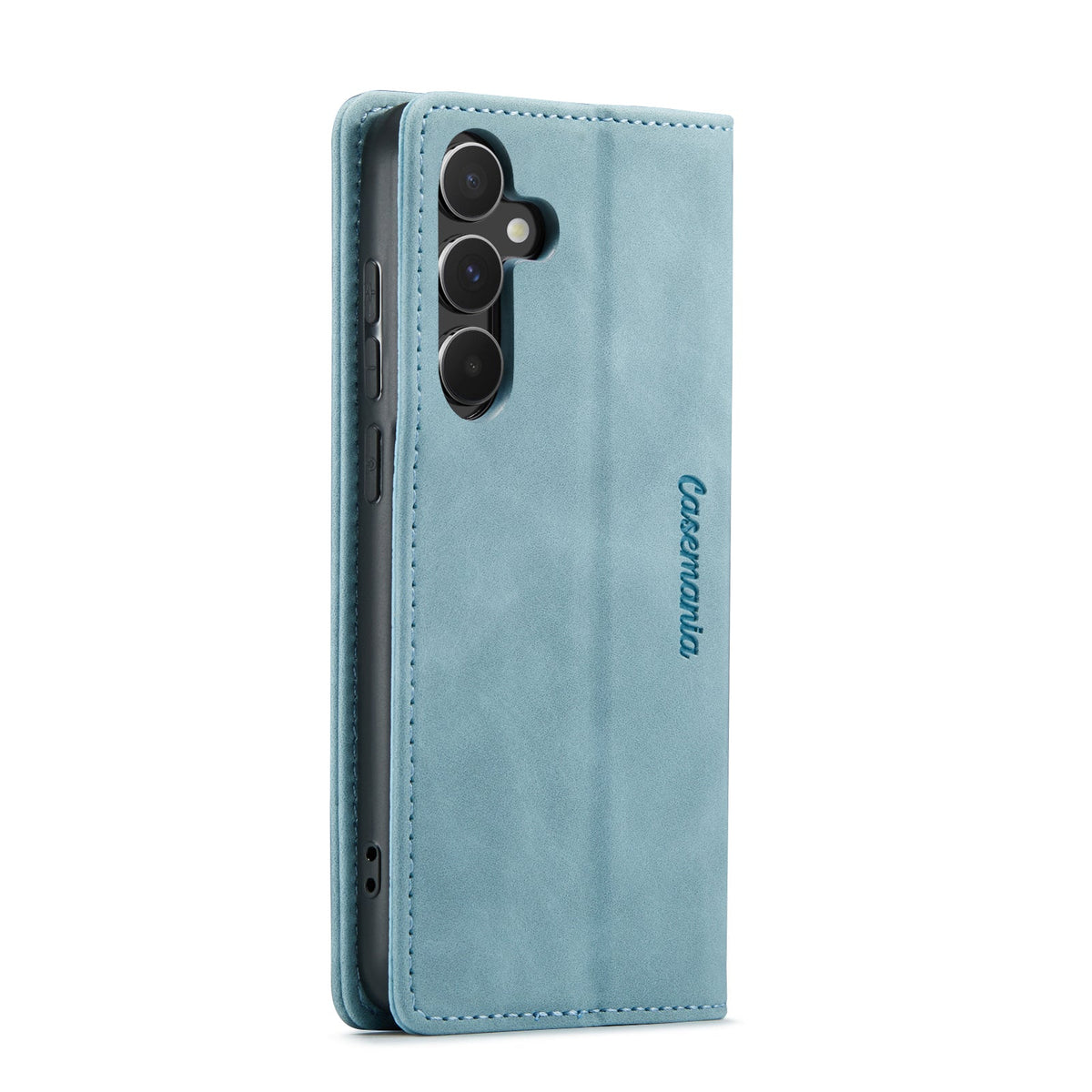 Samsung Galaxy S26 Plus Hoesje - Aqua Blue - Dunne Bookcase