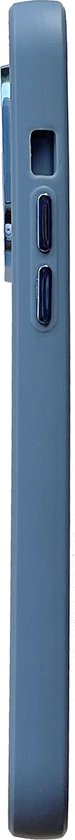 Apple iPhone 14 Pro Hoesje - Blauw - Siliconen Back Cover