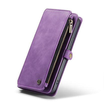 Apple iPhone 15 Pro Hoesje - Pastel Pink - Luxe MagSafe Bookcase met Rits en Telefoonkoord