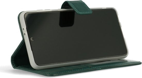 Apple iPhone 14 Pro Max Hoesje - Groen - Bookcase