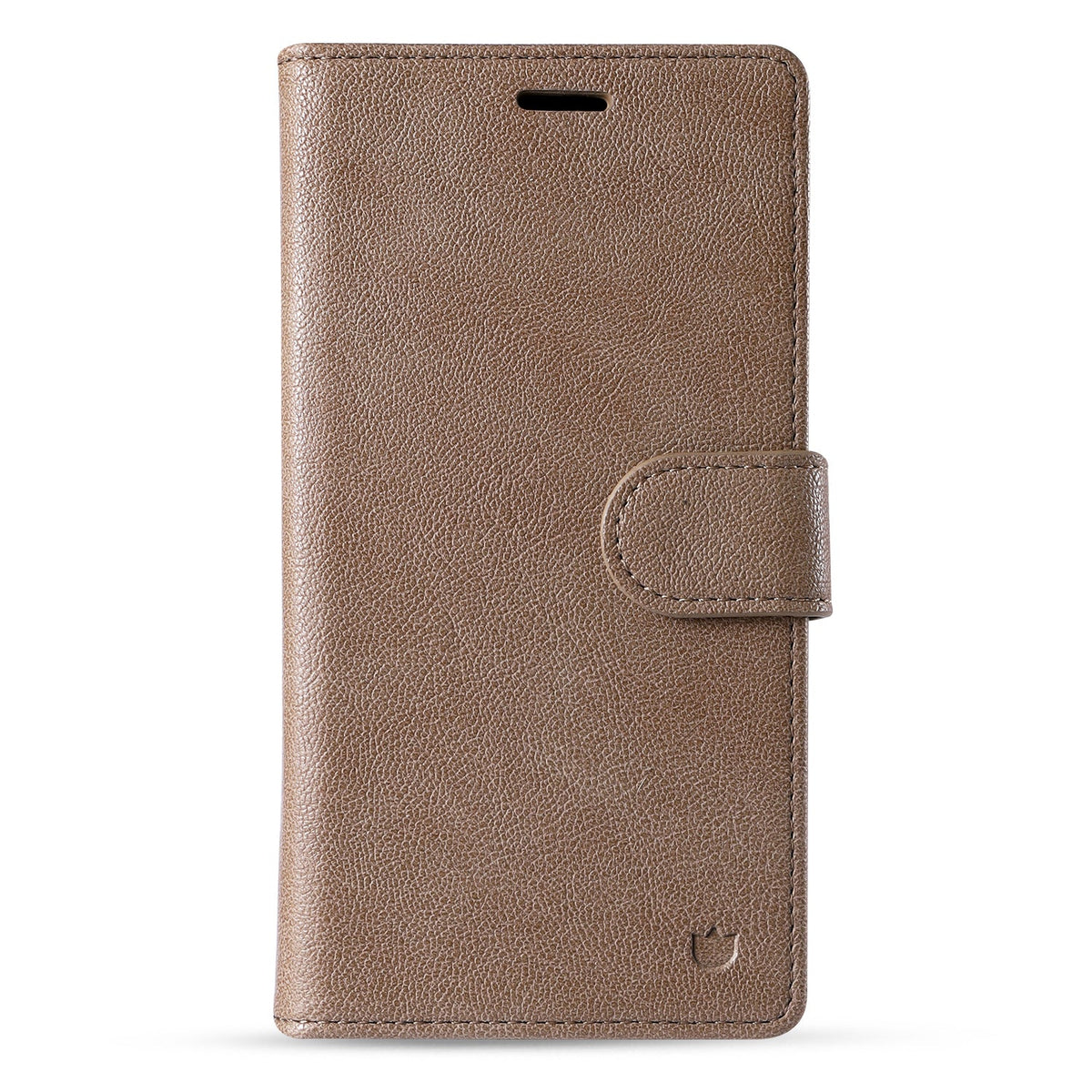 Apple iPhone 18 Pro Hoesje - Mocha Brown - 2 in 1 Lederlook Bookcase