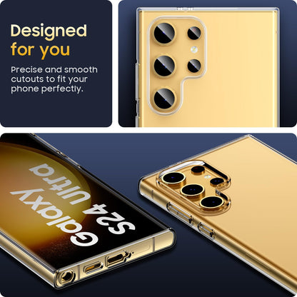 Samsung Galaxy S24 Ultra Hoesje - Transparant - Siliconen Back Cover
