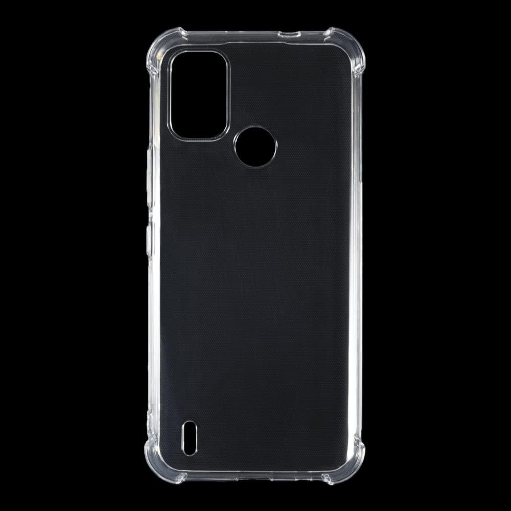Nokia C21 Plus Hoesje - Transparant - Anti-Shock Hybrid Back Cover