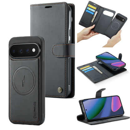 Google Pixel 11 Pro Hoesje - Charcoal Gray - 2 in 1 MagSafe Bookcase
