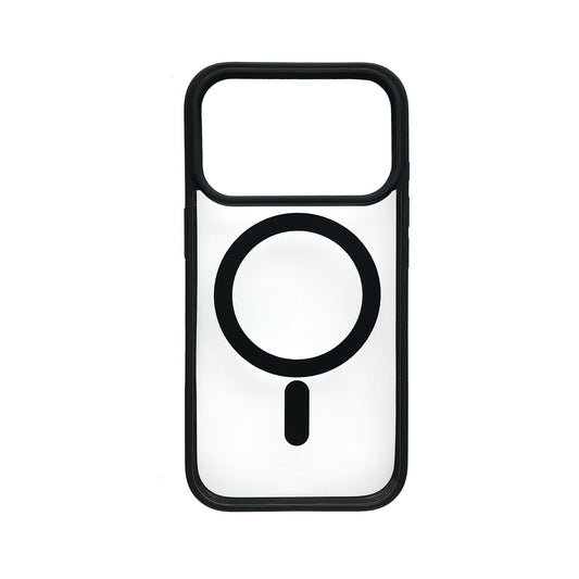 Apple iPhone 17 Pro Hülle - Schwarz - Bumper-MagSafe-Backcover
