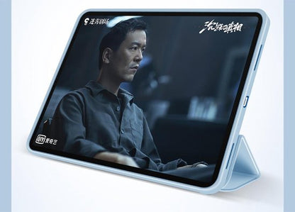Apple iPad Pro 12.9 (2021) Tablethoes - Donker Blauw - Smart Cover
